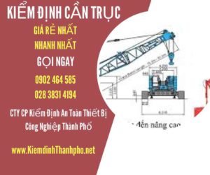 Hình ảnh kiểm định Cần trục