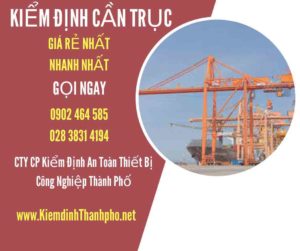 Hình ảnh kiểm định Cần trục