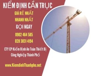 Hình ảnh kiểm định Cần trục