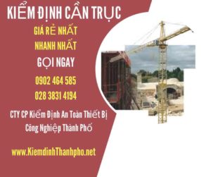 Hình ảnh kiểm định Cần trục