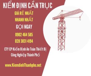 Hình ảnh kiểm định Cần trục