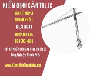 Hình ảnh kiểm định Cần trục