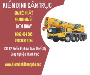 Hình ảnh kiểm định Cần trục