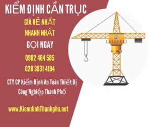 Hình ảnh kiểm định Cần trục