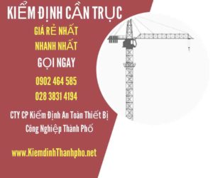 Hình ảnh kiểm định Cần trục