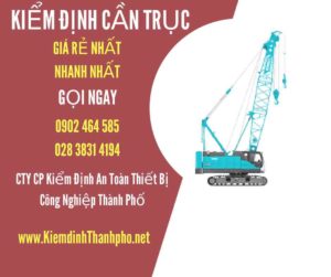 Hình ảnh kiểm định Cần trục