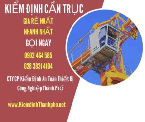 Hình ảnh kiểm định Cần trục