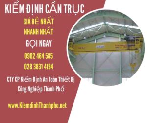 Hình ảnh kiểm định Cần trục