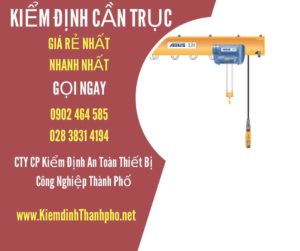 Hình ảnh kiểm định Cần trục