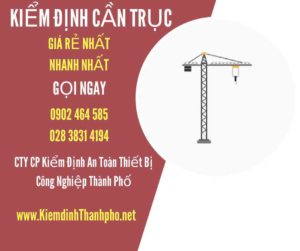 Hình ảnh kiểm định Cần trục