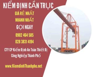 Hình ảnh kiểm định Cần trục