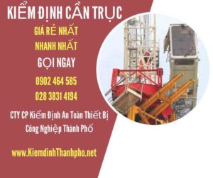 Hình ảnh kiểm định Cần trục