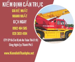 Hình ảnh kiểm định Cần trục