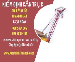 Hình ảnh kiểm định Cần trục