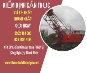 Hình ảnh kiểm định Cần trục