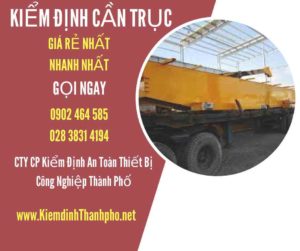 Hình ảnh kiểm định Cần trục