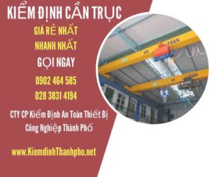 Hình ảnh kiểm định Cần trục