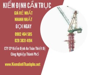 Hình ảnh kiểm định Cần trục