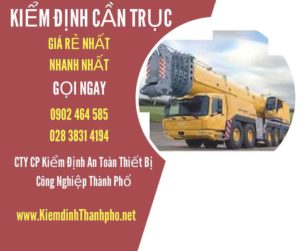 Hình ảnh kiểm định Cần trục