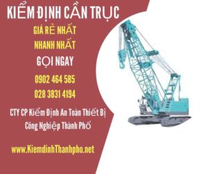 Hình ảnh kiểm định Cần trục