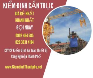 Hình ảnh kiểm định Cần trục