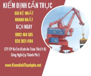 Hình ảnh kiểm định Cần trục