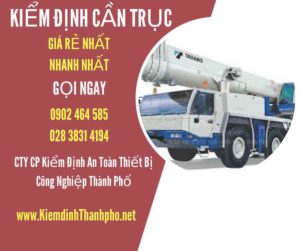 Hình ảnh kiểm định Cần trục