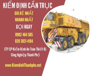 Hình ảnh kiểm định Cần trục