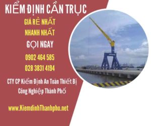 Hình ảnh kiểm định Cần trục