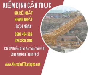 Hình ảnh kiểm định Cần trục