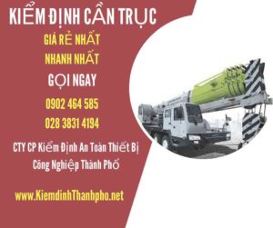 Hình ảnh kiểm định Cần trục