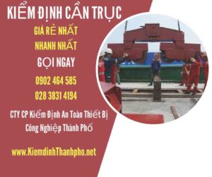 Hình ảnh kiểm định Cần trục