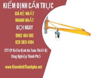 Hình ảnh kiểm định Cần trục