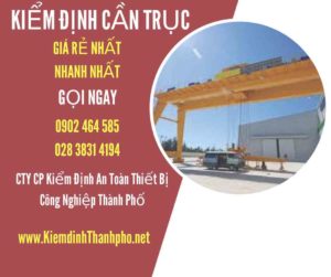 Hình ảnh kiểm định Cần trục