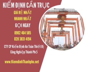 Hình ảnh kiểm định Cần trục