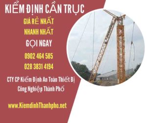 Hình ảnh kiểm định Cần trục