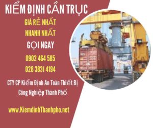 Hình ảnh kiểm định Cần trục