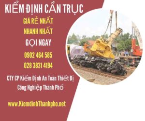 Hình ảnh kiểm định Cần trục