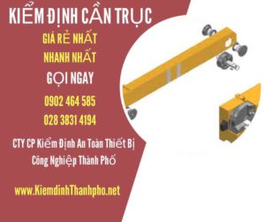 Hình ảnh kiểm định Cần trục