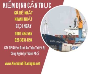 Hình ảnh kiểm định Cần trục