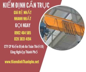 Hình ảnh kiểm định Cần trục