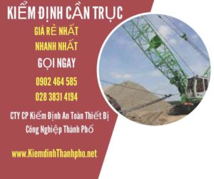 Hình ảnh kiểm định Cần trục