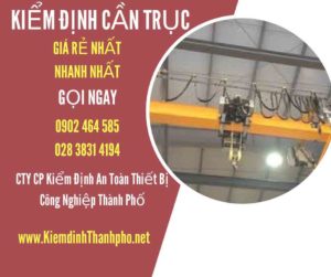 Hình ảnh kiểm định Cần trục