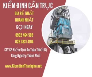 Hình ảnh kiểm định Cần trục