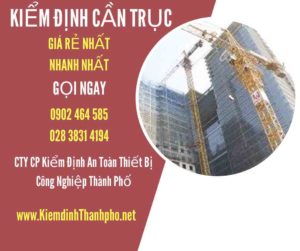 Hình ảnh kiểm định Cần trục