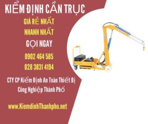 Hình ảnh kiểm định Cần trục