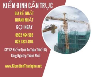 Hình ảnh kiểm định Cần trục