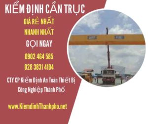 Hình ảnh kiểm định Cần trục