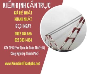 Hình ảnh kiểm định Cần trục