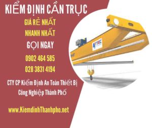 Hình ảnh kiểm định Cần trục